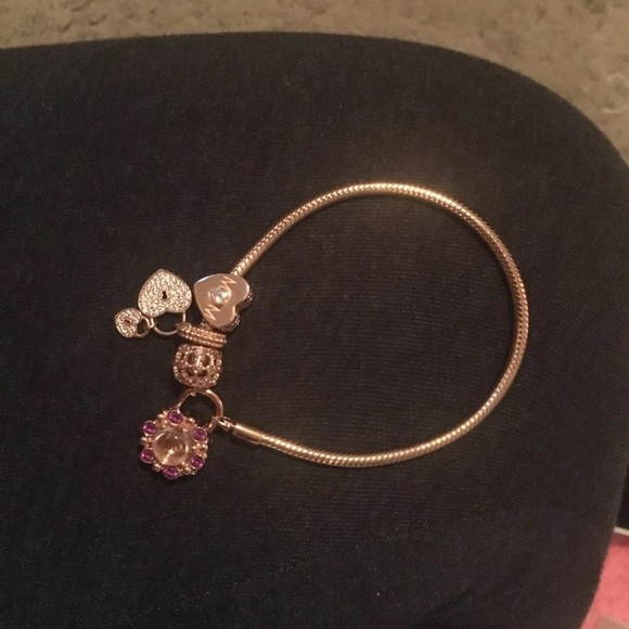 Panda rose gold bracelet authentic - Picture 2 of 8